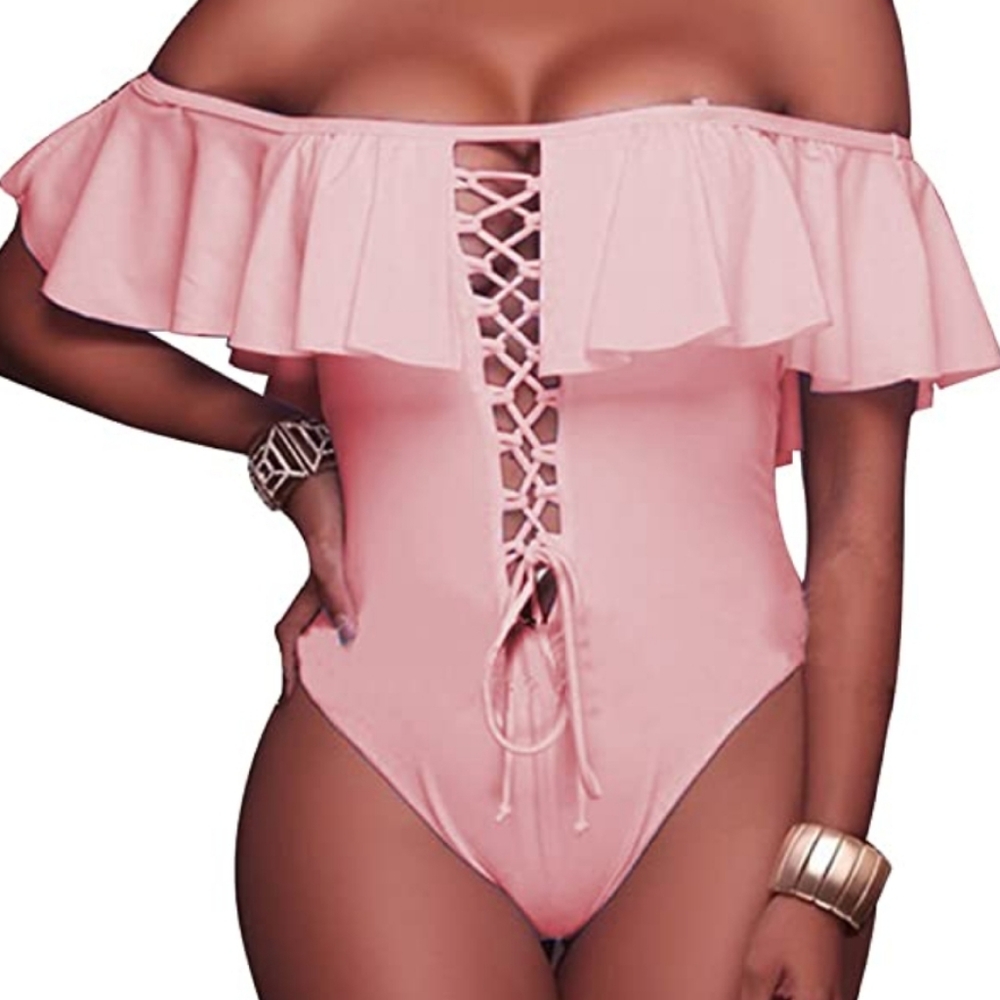 Off The Shoulder Swimsuit